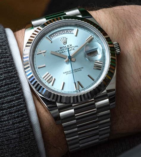 how much is rolex day date platinum|newest rolex platinum day date.